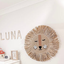 Load image into Gallery viewer, Lion Face Wall Art 70cm diameter