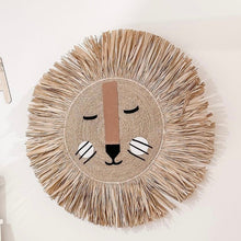 Load image into Gallery viewer, Lion Face Wall Art 70cm diameter