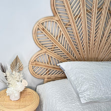 Load image into Gallery viewer, Willow Rattan Headboard Single - please contact for shipping quote
