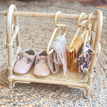 Load image into Gallery viewer, Rattan Doll Clothing Hangers
